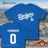 Custom LA Dodgers Game Day 2 Sided Shirt