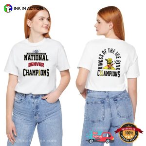 Denver Pioneers Kings Of The Ice Rink 2026 NCAA National Champions Shirt