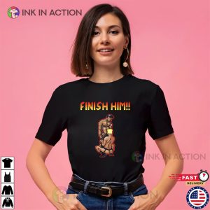 Finish Him Gay Gaming funny gay shirts 3 InkInAction.com