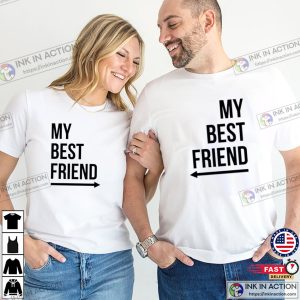 Friendship My Best Friend Matching Tee InkInAction.com
