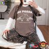 Gay Pigeons Like Regular Pigeons But Gayer Funny LGBTQ Pride Comfort Colors Shirt