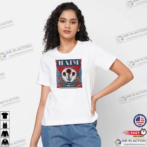 HAIM Three Roses, Retro haim music band Shirt InkInAction.com