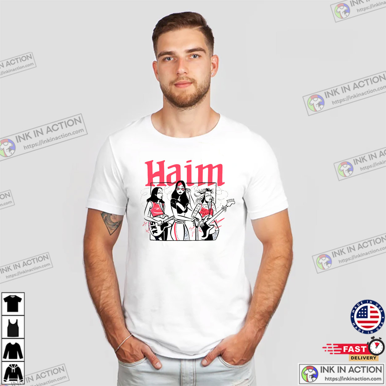 HAIM Band On Tour, HAIM Concert Gift Shirt HAIM Band On Tour, HAIM Concert Gift Shirt