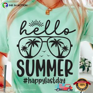 Hello Summer Cool Summer Vibe Comfort Colors Tee