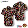 I Love Donut Black Hawaiian Shirt