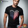 Independence Day Heart USA Flag shirt