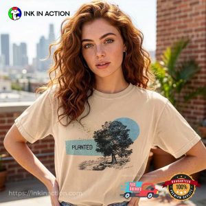 Jesus Tree, Planted Bible Verse Comfort Colors Shirt