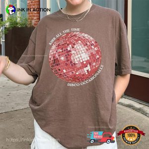Kiss All The Time Disco Occasionally Comfort Colors Tee 1