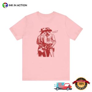 Kissing Cowboys, Gay Pride Funny Shirt 2 InkInAction.com