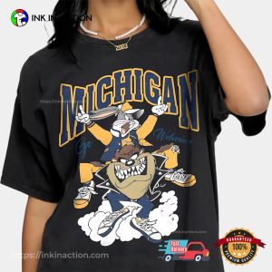 Looney Tune Go Michigan Wolverines 2026 NCAA Men’s Basketball Comfort Colors Shirt