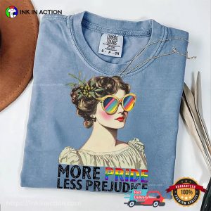 More Pride Less Prejudice June Pride Month Comfort Colors T-shirt