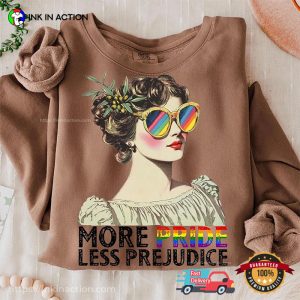 More Pride Less Prejudice june pride month Comfort Colors T shirt 2 InkInAction.com