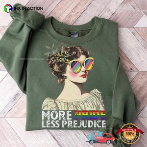 More Pride Less Prejudice june pride month Comfort Colors T shirt 3 InkInAction.com