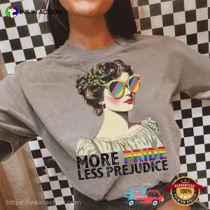 More Pride Less Prejudice June Pride Month Comfort Colors T-shirt