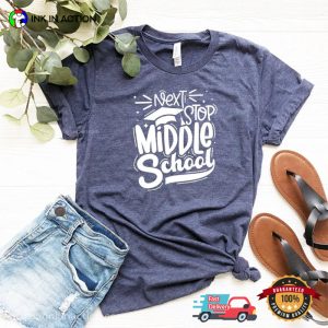Next Stop Middle School, Summer Break Tee 3 InkInAction.com