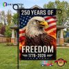 Patriotic Black Eagle USA Independence Day Flag