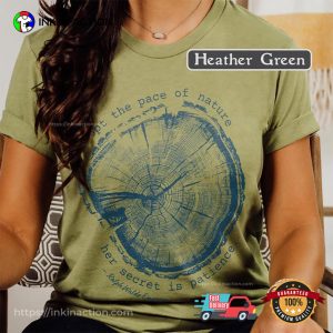 Ralph Waldo Emerson Quotes, Nature Tree Tee 3 InkInAction.com