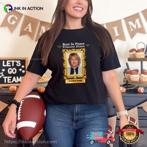 Rest In Peace Princess Diana, Owen Wilson Graphic Shirt