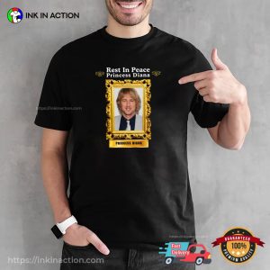 Rest In Peace Princess Diana, Owen Wilson Graphic Shirt