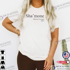 Shamone MJ 1987, 80s michael jackson tour shirt 3 InkInAction.com