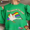 Silly Goose On The Loose Rainbow Flag T-shirt