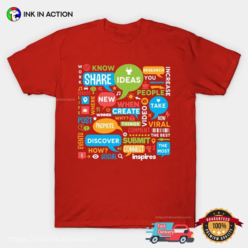 Social Media Active Funny T-shirt Social Media Active Funny T-shirt