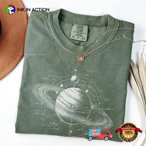 Solar System Space Themed Comfort Colors Shirt