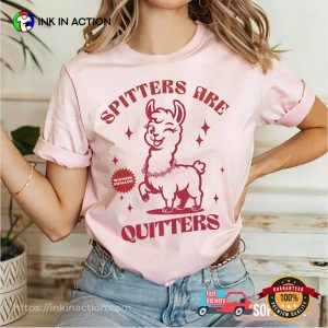 Spitters Are Quitters Raunchy Llama Funny Dirty Adult Shirt 1 InkInAction.com