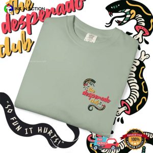 The Desperado Club Comfort Colors 2 sided Shirt, dungeon crawler carl merch 2 InkInAction.com