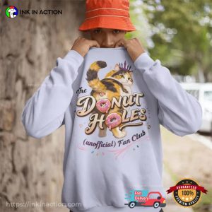 The Donut Holes Fan Club Funny Princess Donut Butthole Graphic Shirt 1 InkInAction.com
