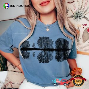 The Forest Reflected In The River Comfort Colors Shirt