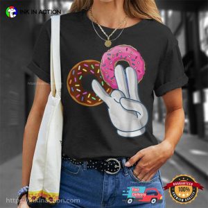 The Pink One In The Stink Dirty Humor Donut T-Shirt