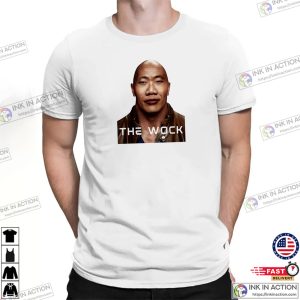 The Wock The Rock Parody Shirt