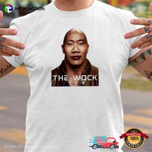 The Wock The Rock Parody Shirt
