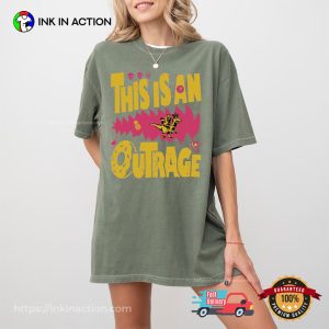 This Is An Outrage, dungeon crawler carl characters RPG Comfort Colors Shirt 3 InkInAction.com