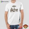 UFO Cat Western Funny Space Sci-fi Gift Shirt
