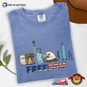 USA 250 Years Of Freedom, History And Pride Comfort Colors Shirt 2 InkInAction.com