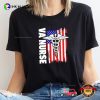 USA VA Nurse American Flag T-shirt