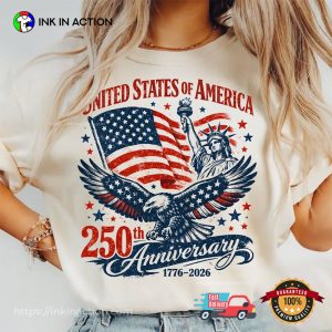 United State Of America 250th Anniversary Shirt