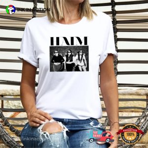 Vintage haim music group Photo Fan Tee InkInAction.com