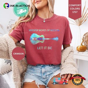 Whisper Words Of Wisdom, Guitar Tree Comfort Colors Shirt