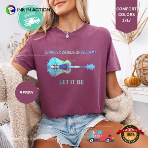 Whisper Words Of Wisdom, Guitar Tree Comfort Colors Shirt