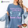 Wine Moms Social Club Funny Wine Drinking Comfort Colors Shirt
