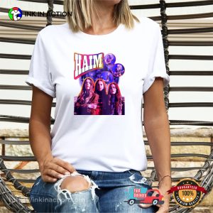haim band members Vintage 90s Graphic Tee 2 InkInAction.com