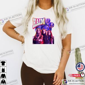 HAIM Band Members​ Vintage 90s Graphic Tee