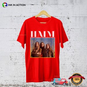 haim music band Graphic Fan Tee 2 InkInAction.com