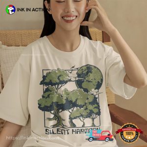 Silent Night Harmony Retro Nature Comfort Colors Shirt