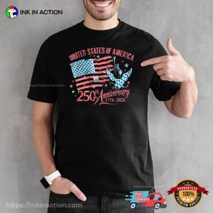 America 250 Retro 4th of july shirts 1 InkInAction.com