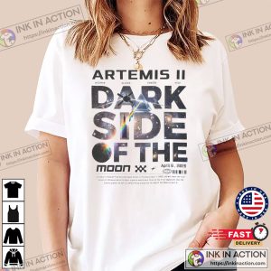 Artemis II Dark Side Of The Moon Comfort Colors Shirt