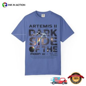 Artemis II Dark Side Of The Moon Comfort Colors Shirt